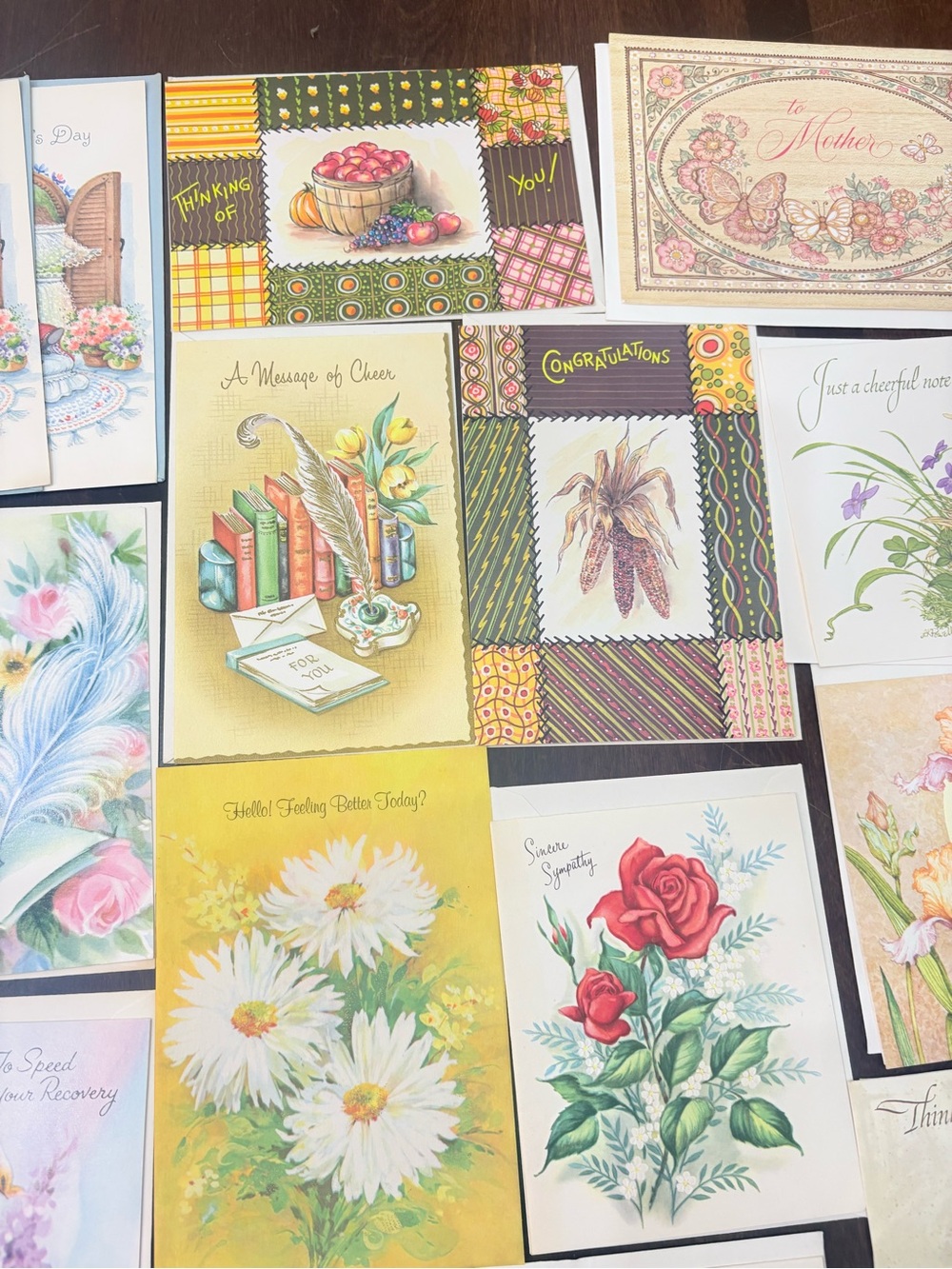 15 Assorted vintage Greeting Cards - Picture 3 of 6